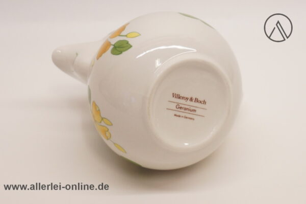 Geranium Malva | Villeroy & Boch | Milchkanne / Milchkännchen unten