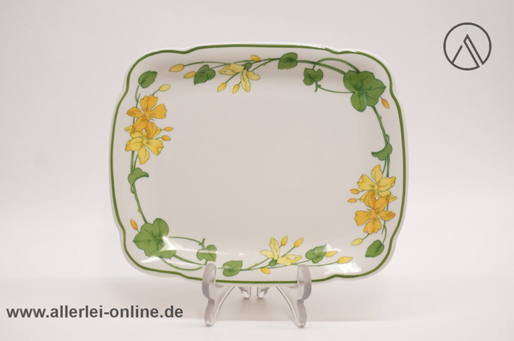 Geranium Malva | Villeroy & Boch | Butterplatte / Zucker & Milchkännchen Tablett
