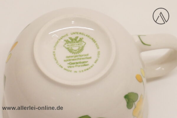 Villeroy & Boch | Kaffeetasse | Geranium Malva stempel