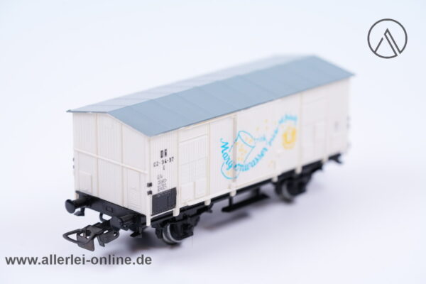 PIKO H0 Margonwasser Kühlwagen | Gedeckter Güterwagen 02-34-37 der DR
