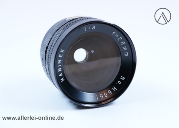 HANIMEX Objektiv 1:3 F/28 mm