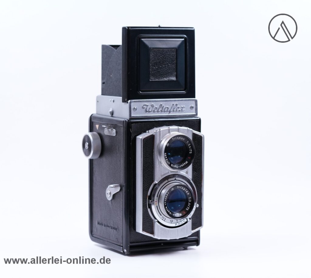 Weltaflex 6x6 TLR mit Meyer-Optik Trioplan 1:3.5/75mm - zweiäugig