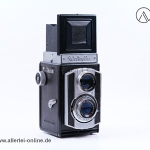Weltaflex 6x6 TLR mit Meyer-Optik Trioplan 1:3.5/75mm - zweiäugig
