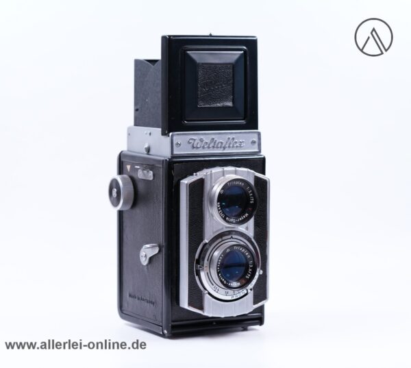 Weltaflex 6x6 TLR mit Meyer-Optik Trioplan 1:3.5/75mm - zweiäugig