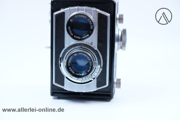 Welta Weltaflex mit Meyer-Optik Trioplan 1:3.5/75mm