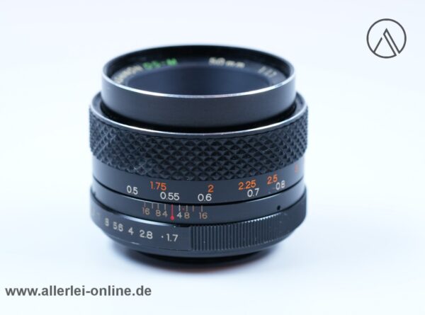Yashica Yashinon DS-M 1:1.7/50 mm - Objektiv