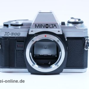 Minolta X-300 Analoge Kamera | Kleinbild Spiegelreflexkamera