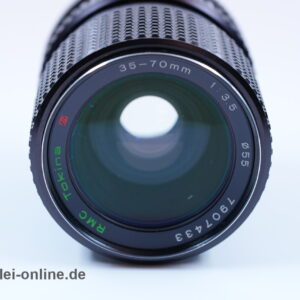 RMC Tokina 35-70 mm 1:3.5 Objektiv mit M42 | Camera Lens - Made in Japan