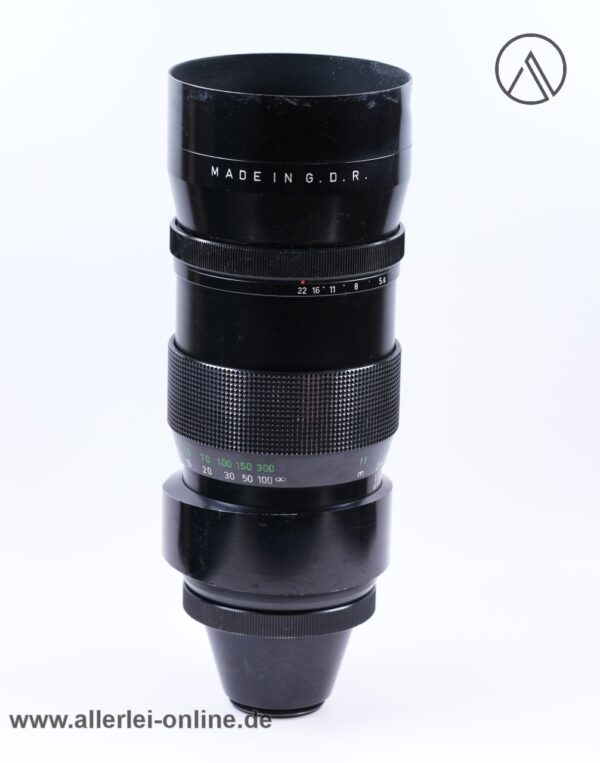 Vintage Pentacon 4/300 Objektiv | Teleobjektiv - Gewinde M42 Anschluss - Made in G.D.R.