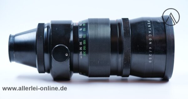 Pentacon 4/300 Teleobjektiv - Gewinde M42 Anschluss - Made in GDR