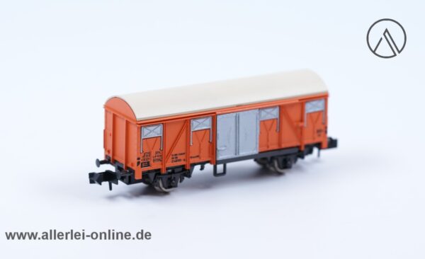 Rivarossi Spur N | Bananenwagen Bananentransport Chiquita Gedeckter Güterwagen