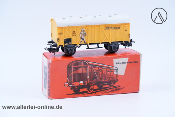 Märklin Spur H0 | 4509 Jamaica Bananenwagen 327 154 | 2-Achsiger Gedeckter Güterwagen