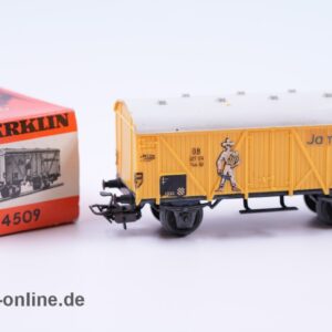 Märklin H0 | 4509 Jamaica Bananenwagen 327 154 | 2-Achsiger Gedeckter Güterwagen