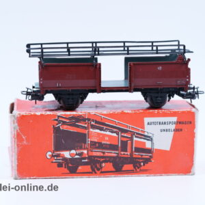Märklin Spur H0 | 4612 Autotransportwagen 315/4 - unbeladen