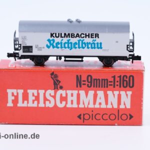 Fleischmann piccolo 8326 Spur N | Kulmbacher Reichelbräu Bierwagen Kühlwagen