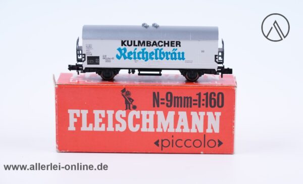Fleischmann piccolo 8326 Spur N | Kulmbacher Reichelbräu Bierwagen Kühlwagen