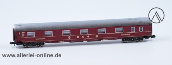 ATLAS 2687 / Rivarossi Spur N | DSG Schlafwagen | WLAB 4ümg Personenwagen mit OVP