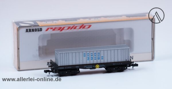 Arnold rapido Spur N | Hapag-Lloyd Container Tragwagen | Art.Nr: 0495