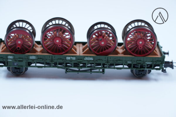 Fleischmann H0 | 98 5227K Rungenwagen beladen mit Lokomotiven Radsatz