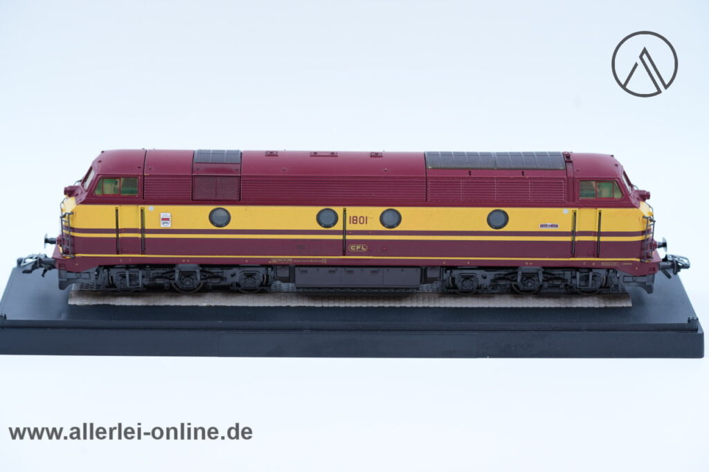 Märklin H0 | 83468 Diesellokomotive 1801 der CFL | Digital Diesellok mit EVP - Kibri PC-Box