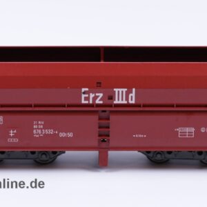 Fleischmann H0 | 5520 Erz IIId Großraum-Selbstentladewagen der DB | 4-Achs Güterwagen