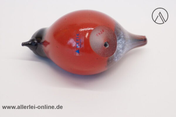 ARCTIC Finnland Glastier | Vogel | Vintage Miniatur Glasfigur | Glaskunst Skulptur unten