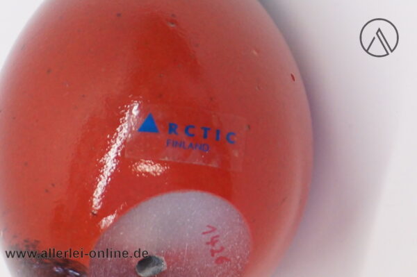 ARCTIC Finnland Glastier | Vogel | Vintage Miniatur Glasfigur | Glaskunst Skulptur stempel