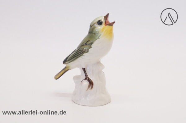 Goebel Göbel Vogel Figur | Waldlaubsänger 38028
