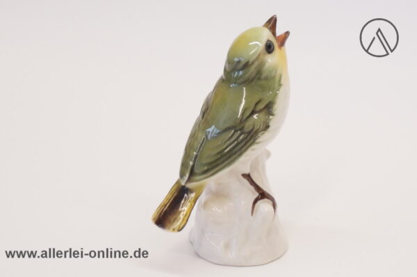 Goebel Göbel Vogel Figur | Waldlaubsänger 38028 hinten