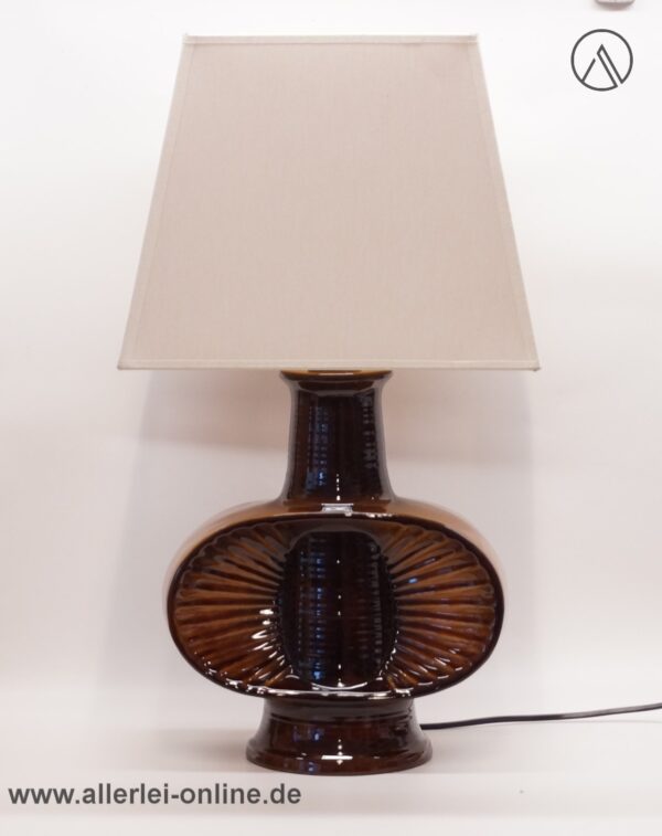 Goebel PAN Keramik Lampe | Tischlampe | Tischleuchte | Vintage 60er Jahre