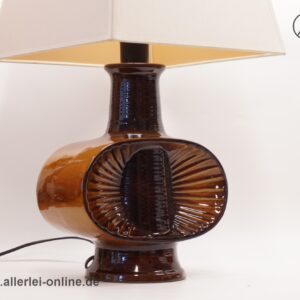 Goebel PAN Keramik Lampe | Tischlampe | Tischleuchte | Vintage Designlampe 60er Jahre