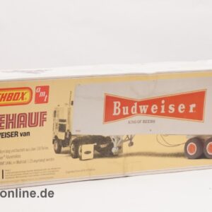 AMT / Matchbox 1/25 Modellbausatz PK-6609 Fruehauf BUDWEISER Van | LKW Auflieger - Trailer