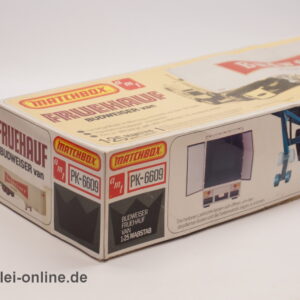 AMT / Matchbox 1/25 Modellbausatz PK 6609 Fruehauf BUDWEISER Van