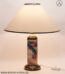 Fiorentiner Design Lampe | Marmorierte Porzellan Tischlampe | Tischleuchte | Vintage Hand Finished Italy Marble Table Lamp