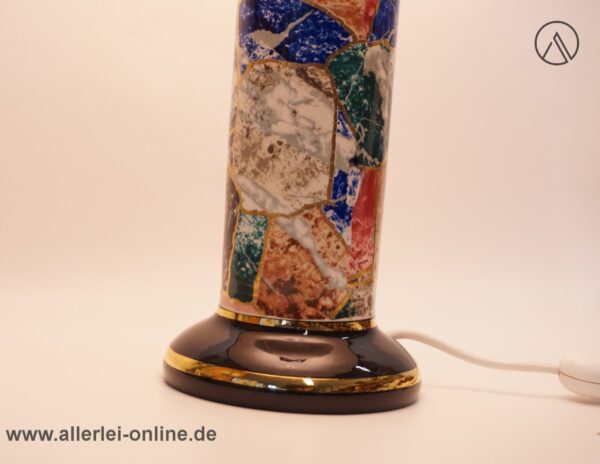 Italienische Lampe | Tischlampe | Tischleuchte | Vintage Fiorentine Hand Finished Italy