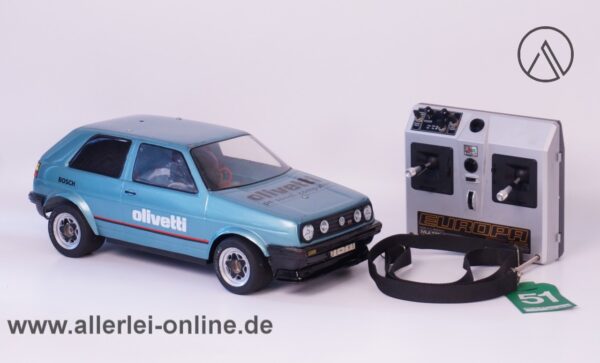 ROBBE RC | Vintage VW Golf GTI mit Frontantrieb | RC 1:10 Modell mit Fernsteuerung