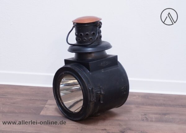 OSMEKA Eisenbahnlampe mit Brenner | Signallampe