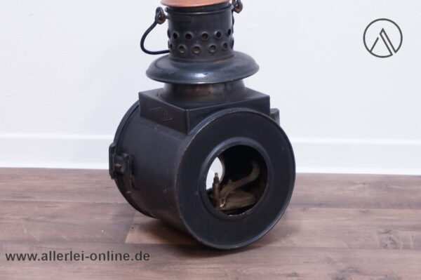 OSMEKA Eisenbahnerlampe mit Brenner | Signallampe