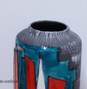 Scheurich Keramik Vase | Bodenvase 517 45 Vintage Fat Lava Art Pottery