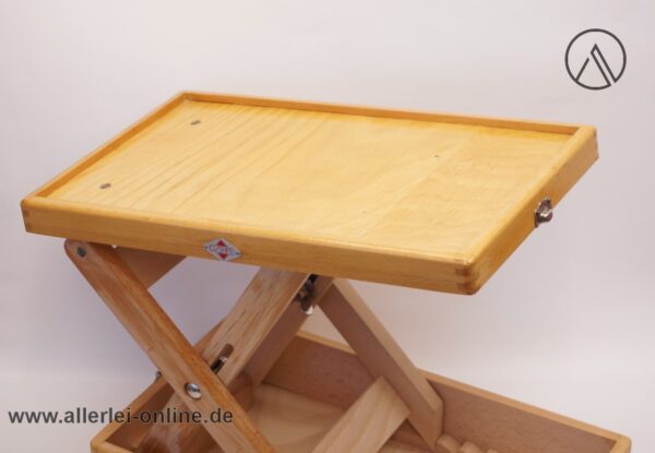 Alter Holz Koffer | OSCHMI Projektor Tischständer - Projektionstisch
