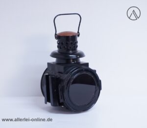 A. Sartorius Wuppertal 1957 Eisenbahnlampe | Signallampe - Signalleuchte