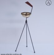 String Tripod Standaschenbecher | Aschenbecher | Dreibein-Standascher | Vintage 50-60s Ashtray-Smoking Stand