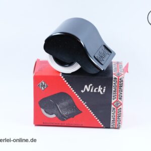 Novopress Tintenlöscher Nicki | Bakelit Löschpapier Abroller | Vintage 50er Jahre mit OVP
