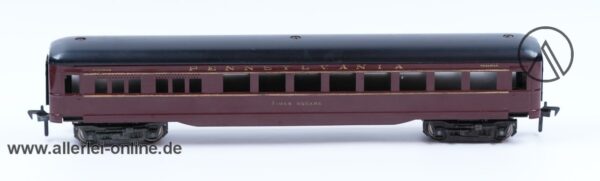 Fleischmann H0 | 1421 Schnellzug-Speisewagen Times Square der PRR | 4-achsiger Pullman Schnellzugwagen - Made in US. Zone Germany