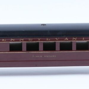 Fleischmann H0 | 1421 Schnellzug-Speisewagen Times Square der Pennsylvania Rail Road (PRR) | 4-achsiger Pullman Schnellzugwagen - Made in US. Zone Germany