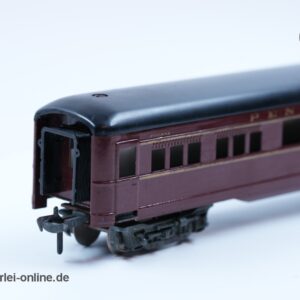 Fleischmann H0 | 1421 Blechwagen Schnellzug Personenwagen der PRR | 4-achsiger Pullman Schnellzugwagen - Made in US. Zone Germany