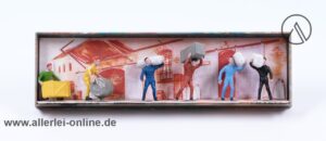 MERTEN H0 Eisenbahn Transportarbeiter Figurensatz 2234 | 6 Stück 1:87 Figuren mit OVP