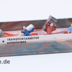 MERTEN H0 Eisenbahn Transportarbeiter Figurensatz 2234 | 6 Stück 1:87 Figuren