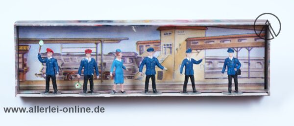 MERTEN H0 Eisenbahn Personal Figurensatz 908 | 6 Stück 1:87 Figuren mit OVP