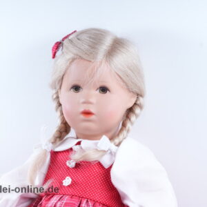 Käthe Kruse Puppe Maja mit Hase | 34 cm